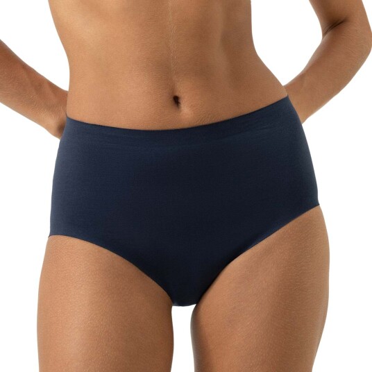Mey Truser Natural Second Me High Waist Pants Midnattsblå bomull Medium Dame Mey Truser Natural Second Me High Waist Pants Midnattsblå bomull Medium Dame