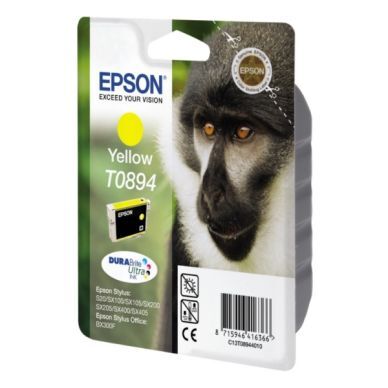 Epson Epson T0894 Blekkpatron gul T0894 Epson Epson T0894 Blekkpatron gul T0894