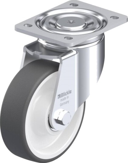 Blickle 72140 Lh-Poth 150K Styrehjul, Hjuldiameter 150 Mm, Bæreevne (Maks.) 500 Kg, 1 Stk