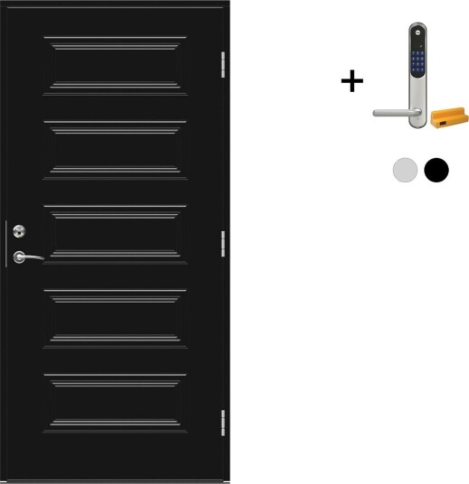 Ytterdør Swedoor Advance-Line Classic Beethoven med Yale Entrus