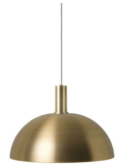 ferm LIVING - Collect Pendel Dome Low Brass ferm LIVING - Collect Pendel Dome Low Brass