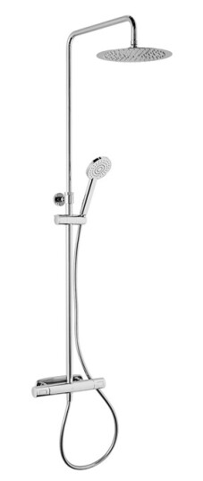 Hafa Mix Slim Round Dusjløsning Ø400 mm, Krom Hafa Mix Slim Round Dusjløsning Ø400 mm, Krom