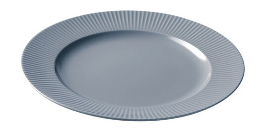 Aida Groovy tallerken Ø 27 cm Grå