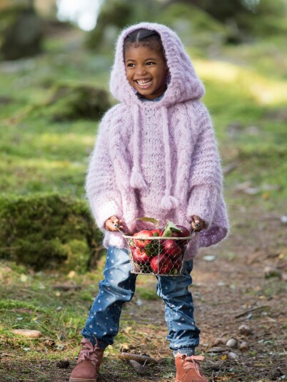 Bæstmor 03 28 Clematis kids poncho