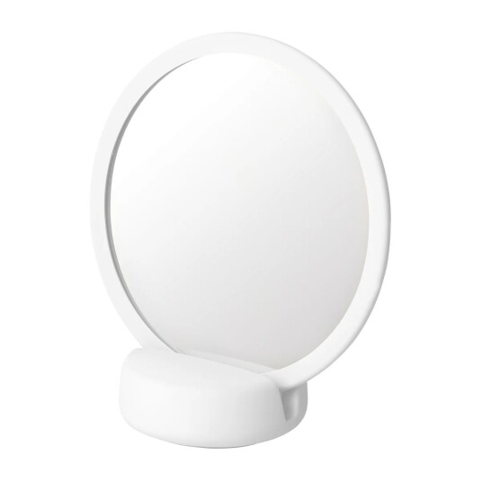 Blomus Sono Vanity bordspeil Ø17 cm Hvit 1716037-03-0 1716037-02-0