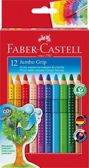 Faber Castell Jumbo GRIP 3.8 mm Pack of 12