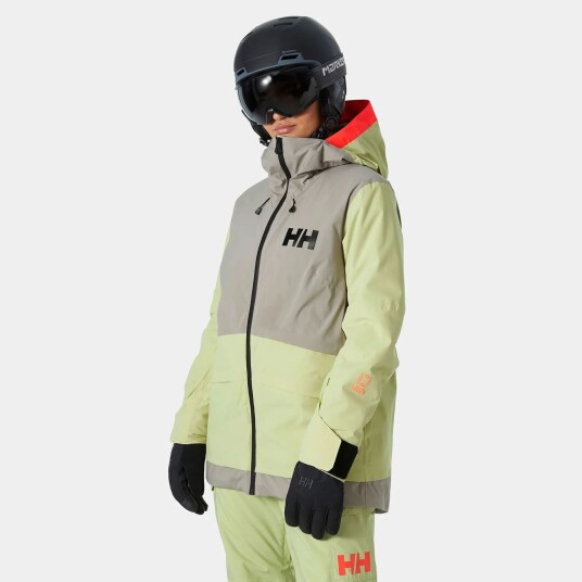 Helly Hansen Powchaser 2.0 Skijakke Dame Grønn XL Helly Hansen Powchaser 2.0 Skijakke Dame Grønn XL