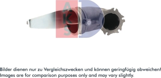 Eksosspjeld, motorbremse AKS DASIS 265026N