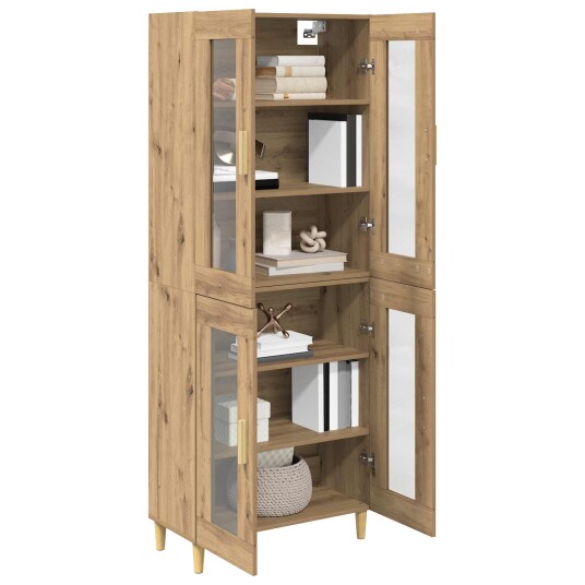 Høyskap Artisan Eik 69,5 x 34 x 180 cm Konstruert tre Høyskap Artisan Eik 69,5 x 34 x 180 cm Konstruert tre