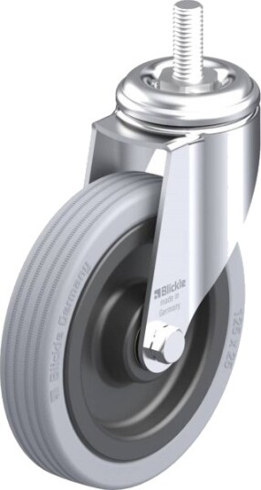 Blickle 292664 Lkra-Vpa 125K-Gs12 Styrehjul, Hjuldiameter 125 Mm, Bæreevne Maks. 100 Kg, 1 Stk.