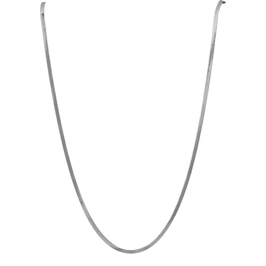 Tom Morris Flat Chain Halskjede Rustfritt Stål TM00034 - Herre - Stainless Steel Tom Morris Flat Chain Halskjede Rustfritt Stål TM00034 - Herre - Stainless Steel