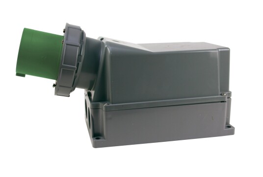 Garo IIV 3125-10 S + RI Vegginntak IP67 4-polet 125 A Grønn 10 h er & kabler