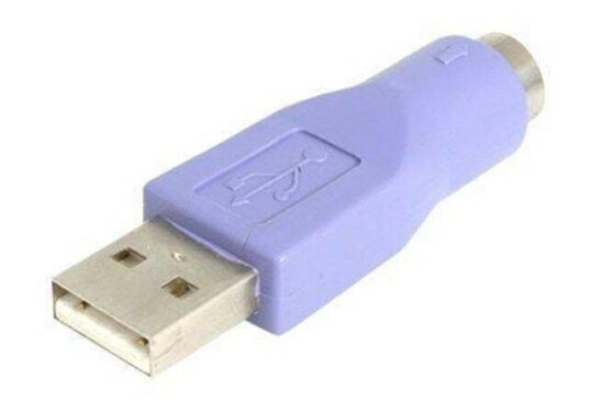 StarTech PS/2 til USB Adapter Grønn - Tastaturadapter for PS/2 Hunkjønn til USB Hann