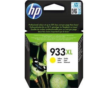 HP 933XL - Høy ytelse - gul - original - blekkpatron - for Officejet 6100, 6600 H711a, 6700, 7110, 7510, 7610, 7612