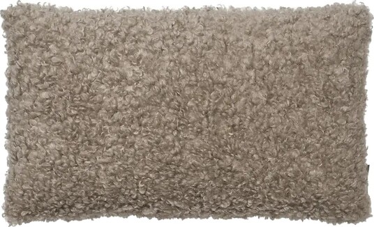 Blomus Cushion Cover   30 X 50 Cm   Teddy   Fungi   Brown   L 30CM