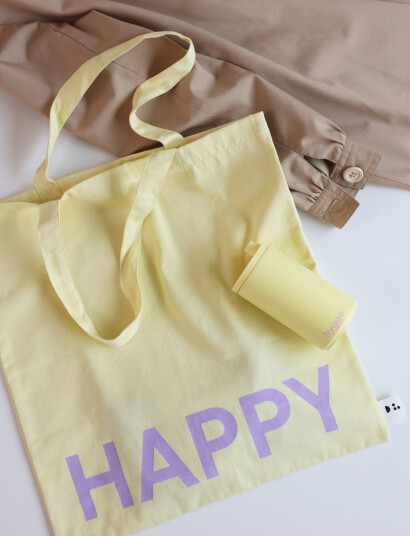 Design Letters Dl Tote Bag - Yellow - ONE SIZE Design Letters Dl Tote Bag - Yellow - ONE SIZE