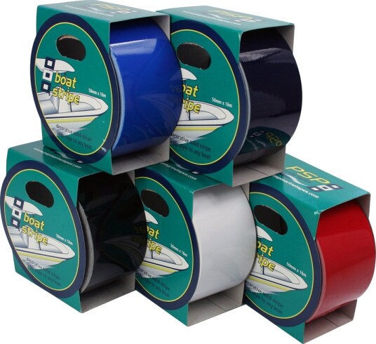 PSP Vannlinjetape rød 50 mm 16 m