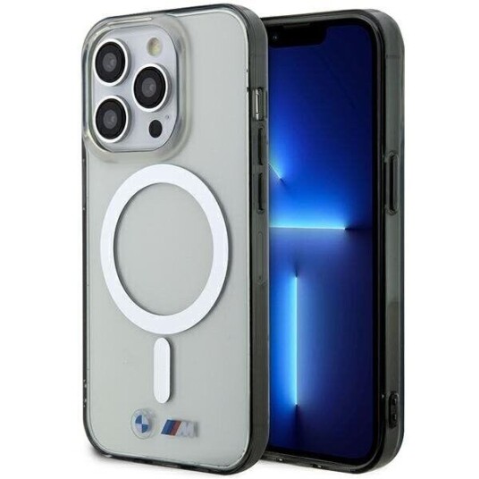 BMW Mobildeksel til iPhone 14 Pro 6,1" Transparent Hardcase med MagSafe