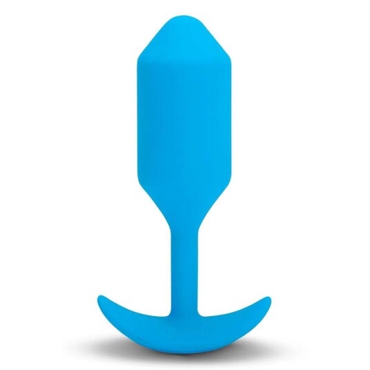 B-Vibe Snug Vibrating 3 - Blå B-Vibe Snug Vibrating 3 - Blå