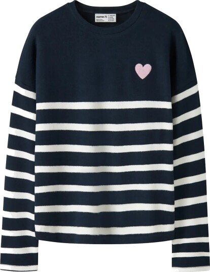 Name It Nkfline Ls Knit Ps Noos Navy 116
