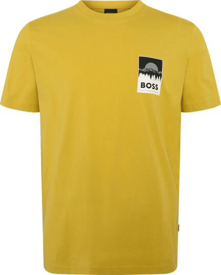 BOSS Te_Plain Yellow XXXL