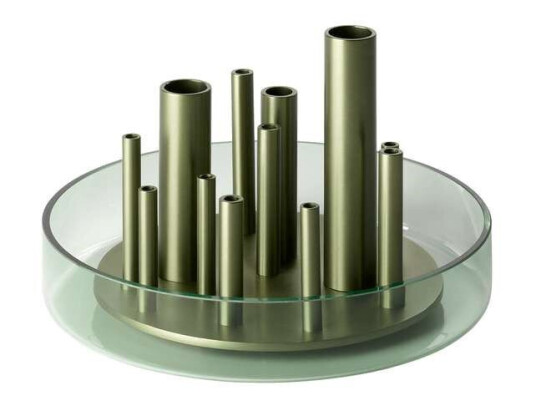 Fritz Hansen Ikeru vase Forest green Lav