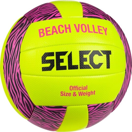 Select VB Beach Volley, volleyball 5 Yellow/Pink