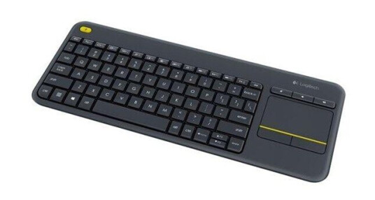 Logitech Wireless Touch Keyboard K400 Plus - Tastatur - Trådløs - 2.4 Ghz - Engelsk