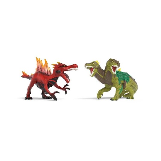 Schleich Eld Saurian vs. Jungelsøyle Lekefigur for barn 3+ år