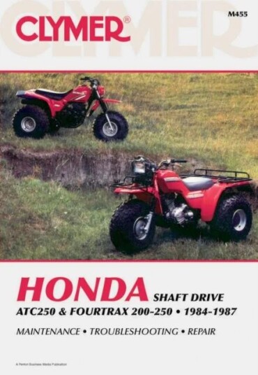Honda Atc250 & Fourtrax 200-250 (1984-1987) Service Repair Manual Av Haynes Publishing