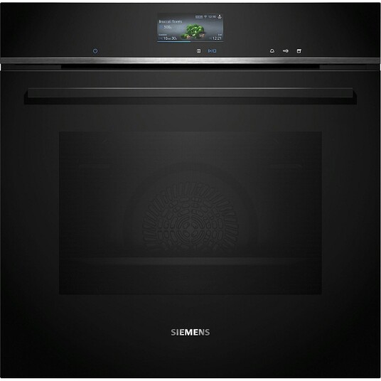 Siemens iQ700 HS736G1B1 Dampovn med Hydrolyse 71L Svart