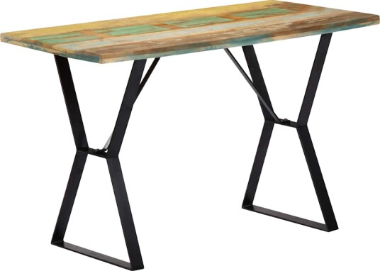 vidaXL Spisebord 120x60x76 cm gjenvunnet heltre vidaXL Spisebord 120x60x76 cm gjenvunnet heltre