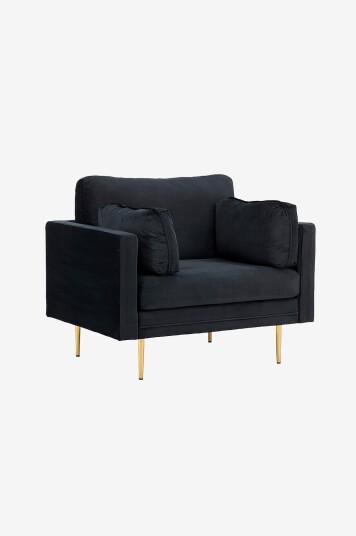 Venture Home Lenestol Boel Svart Venture Home Lenestol Boel Svart