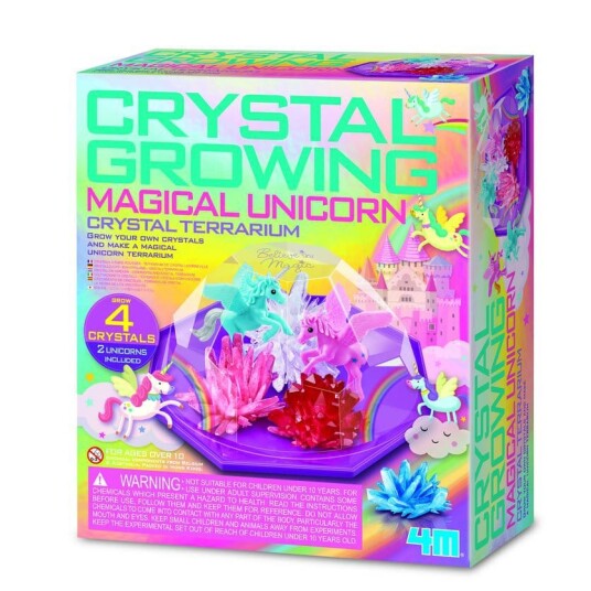 4M Crystal Growing Magical Unicorn Terrarium 4M Crystal Growing Magical Unicorn Terrarium