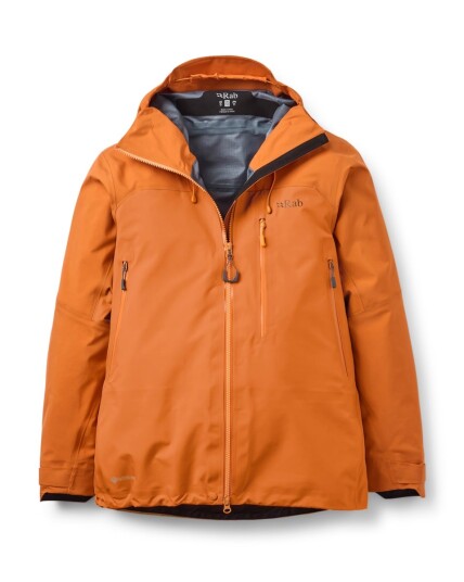 Rab Latok Mountain Gtx Jacket Wmns Dark Melba Size 16