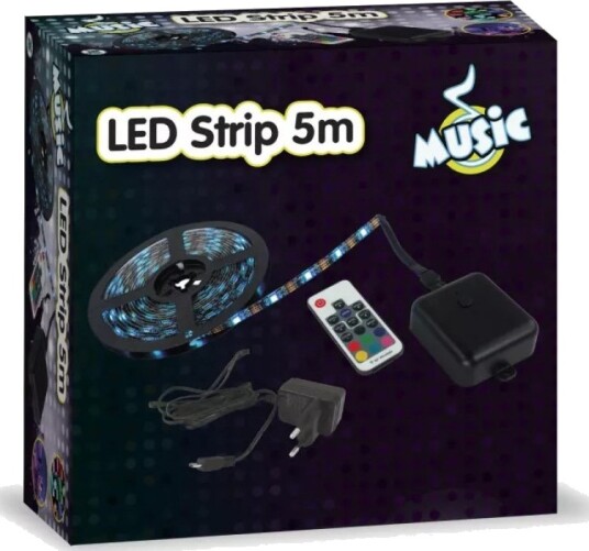 Musikk LED lys Strip 5 meter