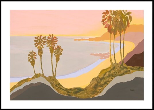 Tropical Coast Poster Plakat / 30x40cm
