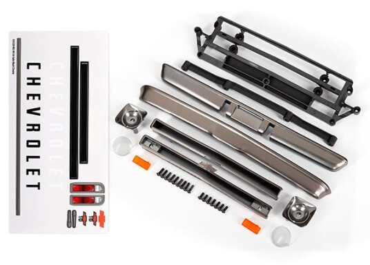 Traxxas 9415A Body Accessories Chevrolet C10 Black Chrome