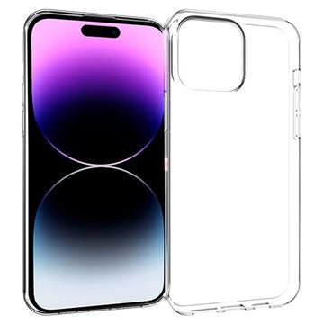 iPhone 15 Pro Max Antiskli TPU-deksel Gjennomsiktig