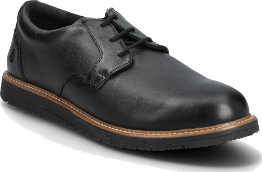 Hush Puppies Men"s Jenson Oxford Bold Black Leather Black 45 Hush Puppies Men"s Jenson Oxford Bold Black Leather Black 45