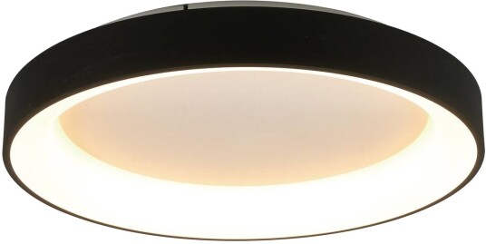 Mantra Iluminación LED-taklampe Niseko II, dimbar, Sort, Stue / spisestue, Aluminium, Moderne