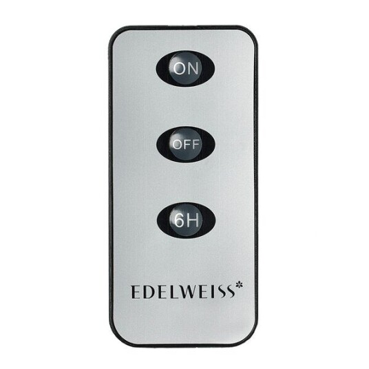 Edelweiss Fjernkontroll 4x8 cm sølv til LED lys