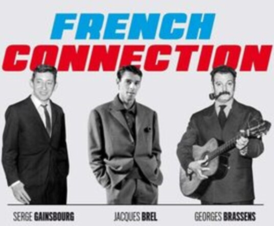 Diverse Artister Jacques Brel, Georges Brassens, Serge Gainsbourg CD