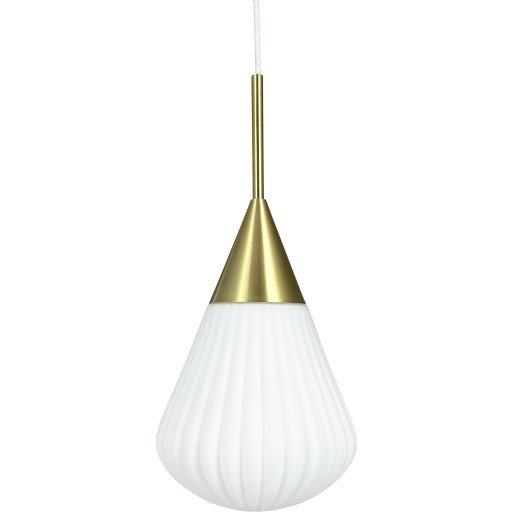 Dyberg Larsen Taklampe Liten Opal/ Messing