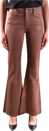 Paige Dame Jeans Brun W27,
