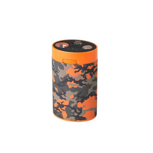 Nordic Heat Powerbank med innebygd håndvarmer - 10000mAh - Camo Nordic Heat Powerbank med innebygd håndvarmer - 10000mAh - Camo
