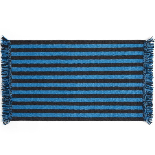 HAY Stripes and Stripes dørmatte 52x95 cm Blue