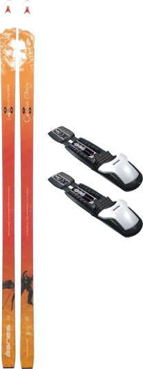 Åsnes Cecilie Bc Smørefri Ski - Fjellskipakke Med Rottefella Bc Manuell 170 cm Åsnes Cecilie Bc Smørefri Ski - Fjellskipakke Med Rottefella Bc Manuell 170 cm