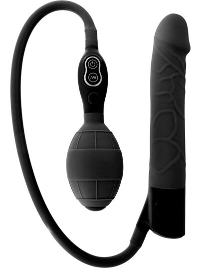 SevenCreations: Inflatable Vibrator, svart SevenCreations: Inflatable Vibrator, svart