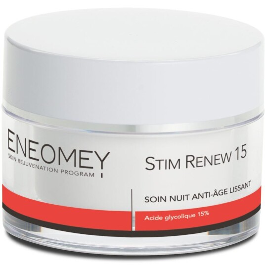 Eneomey Stim Renew 15 Fuktighetskrem 50ml med Glykolsyre for Moden Hud